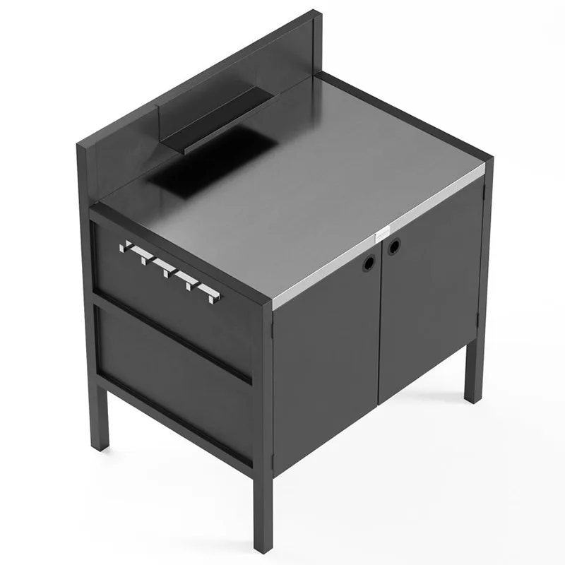 Kahekordse uksega väliköögikapp