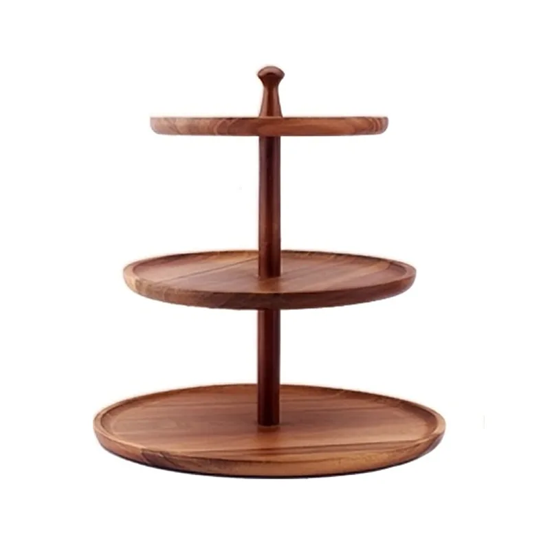 Mitmetasandiline puidust magustoiduriiul